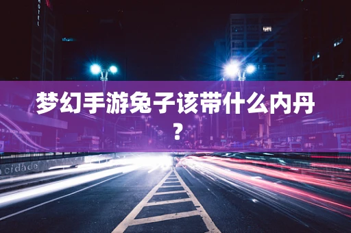 梦幻手游兔子该带什么内丹？