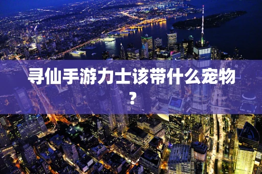 寻仙手游力士该带什么宠物？
