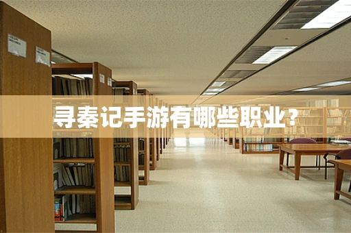 寻秦记手游有哪些职业？