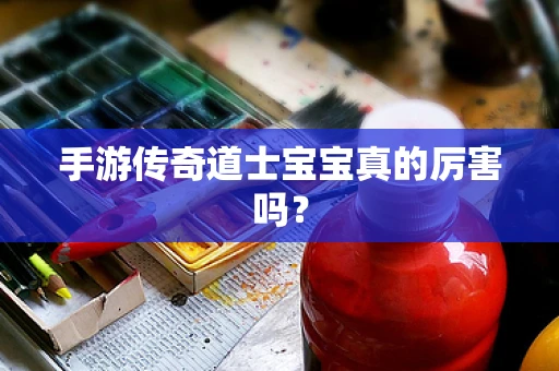 手游传奇道士宝宝真的厉害吗？
