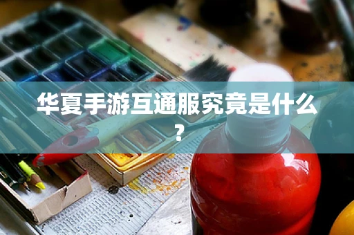 华夏手游互通服究竟是什么？
