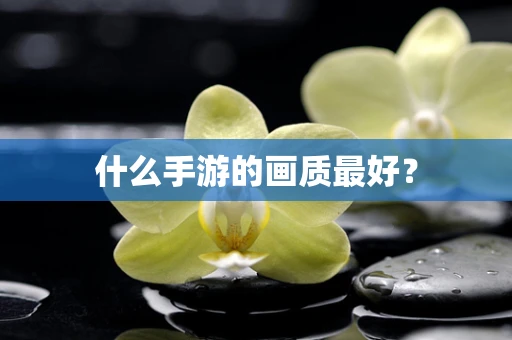 什么手游的画质最好？