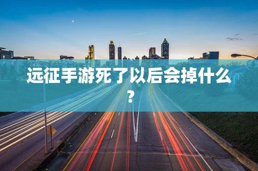 远征手游死了以后会掉什么？