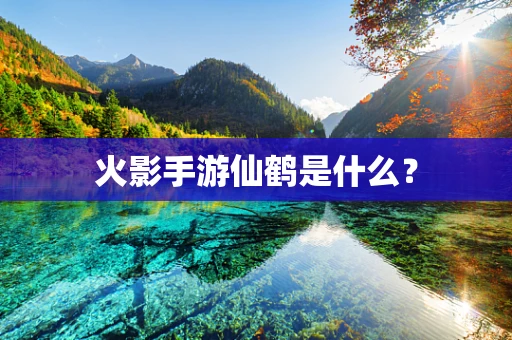 火影手游仙鹤是什么？
