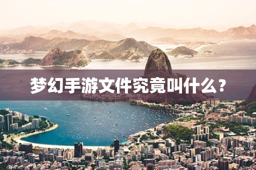 梦幻手游文件究竟叫什么？
