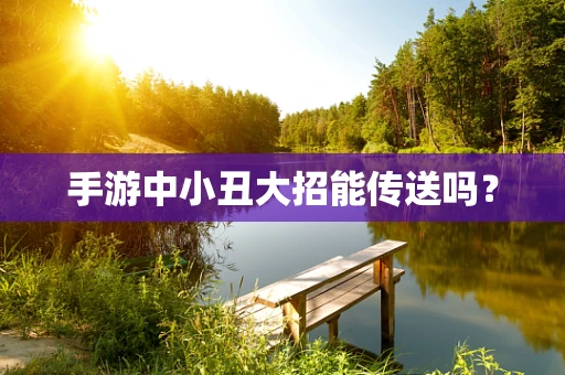 手游中小丑大招能传送吗？