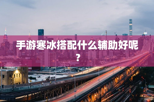 手游寒冰搭配什么辅助好呢？