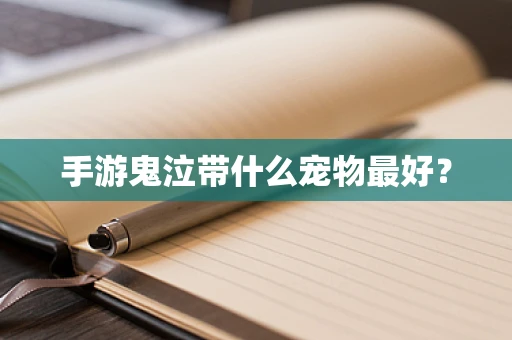 手游鬼泣带什么宠物最好？