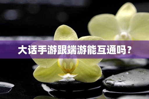 大话手游跟端游能互通吗？