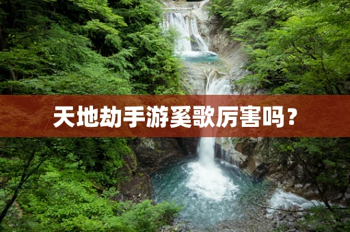 天地劫手游奚歌厉害吗？