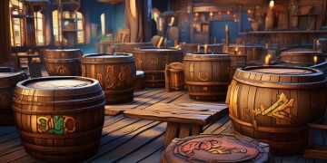 手游酒桶适合什么样的阵容呢？